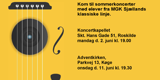 Kom til koncert med de klassiske MGK-elever Kom til koncert med de klassiske MGK-elever